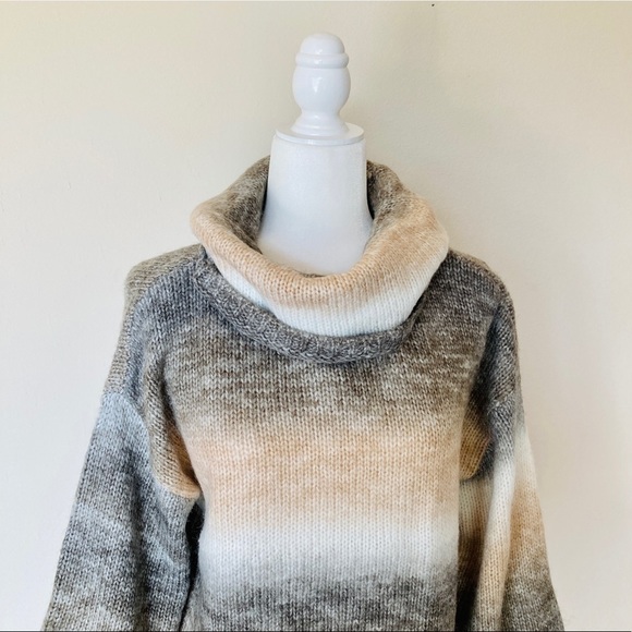 ALISON ANDREWS Women’s Sweater Knit Size M Turtleneck Pullover Tops - Picture 5 of 10
